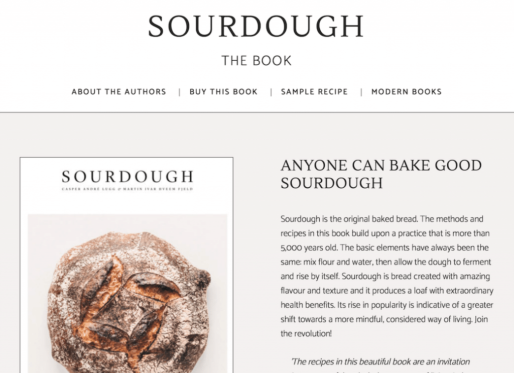 novel sourdough